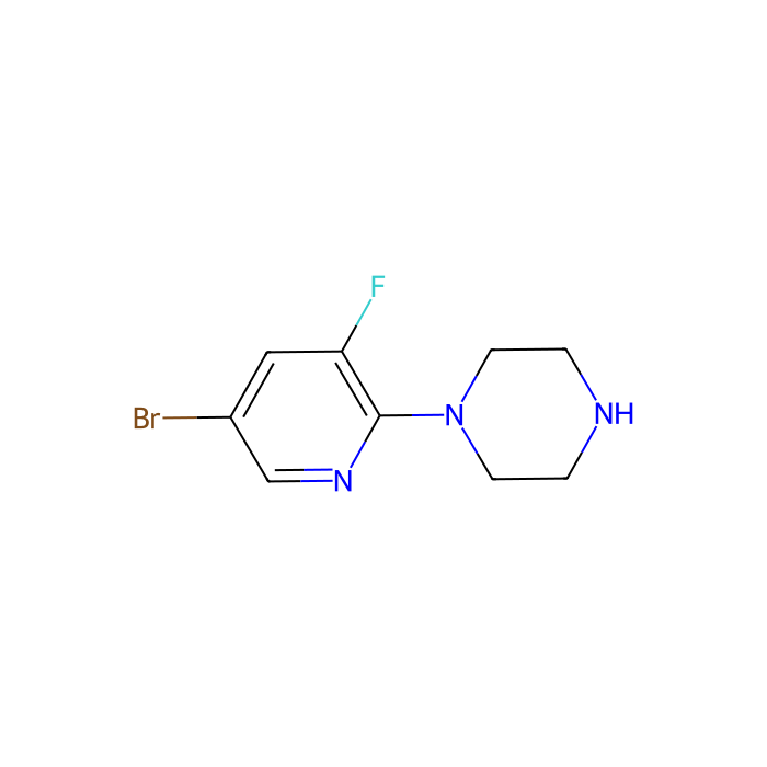 1-(5-Bromo-3-fluoropyridin-2-yl)piperazine - ≥95% CAS No(1141669-85-3) by Aladdin Scientific