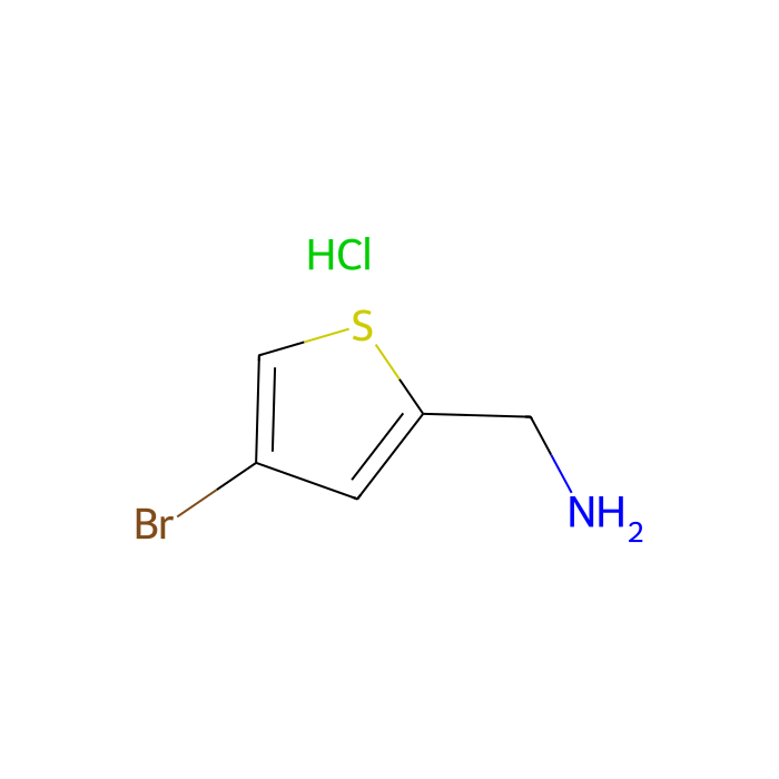 (4-Bromothiophen-2-yl)methanamine, HCl - ≥95% CAS No(1171697-10-1) by Aladdin Scientific