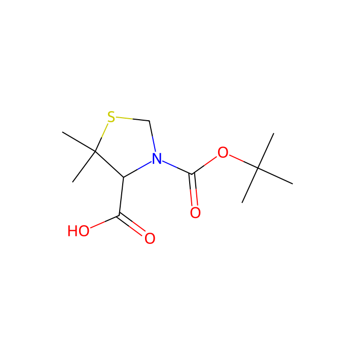 Boc-(r)-5,5-dimethylthiazolidine-4-carboxylic acid - ≥96% CAS No(117918-23-7) by Aladdin Scientific
