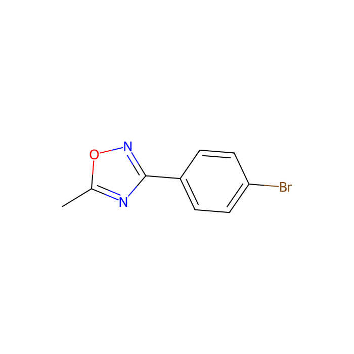 3-(4-Bromophenyl)-5-methyl-1,2,4-oxadiazole - ≥95% CAS No(118183-92-9) by Aladdin Scientific