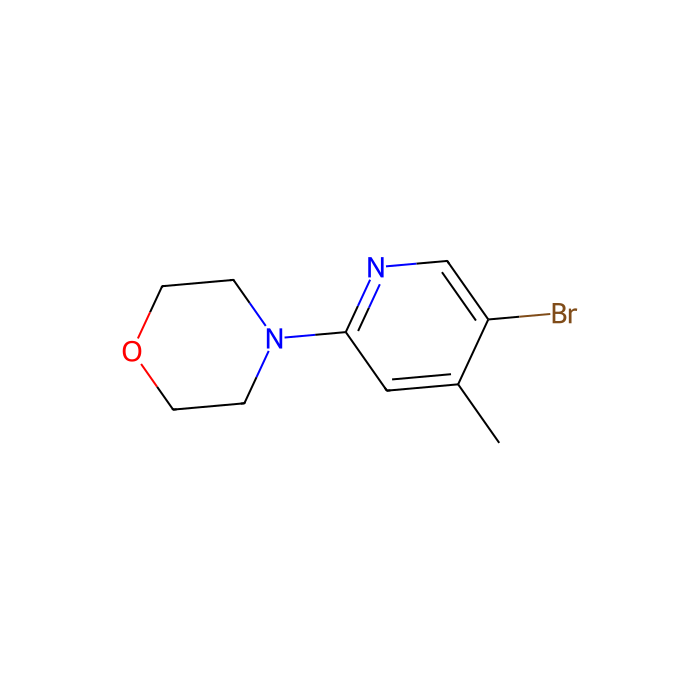 5-Bromo-2-morpholino-4-picoline - ≥98% CAS No(1187385-96-1) by Aladdin Scientific