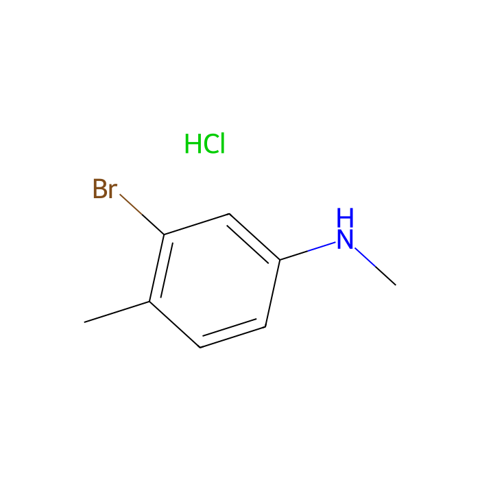 3-Bromo-N,4-dimethylaniline, HCl - ≥98% CAS No(1187386-24-8) by Aladdin Scientific