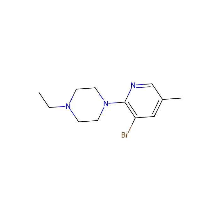 3-Bromo-2-(4-ethylpiperazino)-5-methylpyridine - ≥98% CAS No(1187386-39-5) by Aladdin Scientific