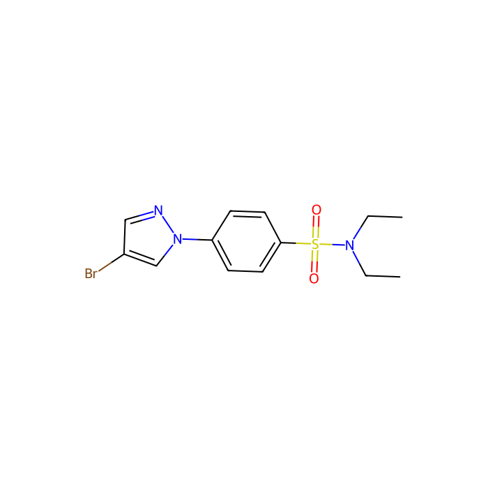 4-(4-Bromo-1H-pyrazol-1-yl)-N,N-diethylbenzenesulfonamide - ≥98% CAS No(1199773-40-4) by Aladdin Scientific