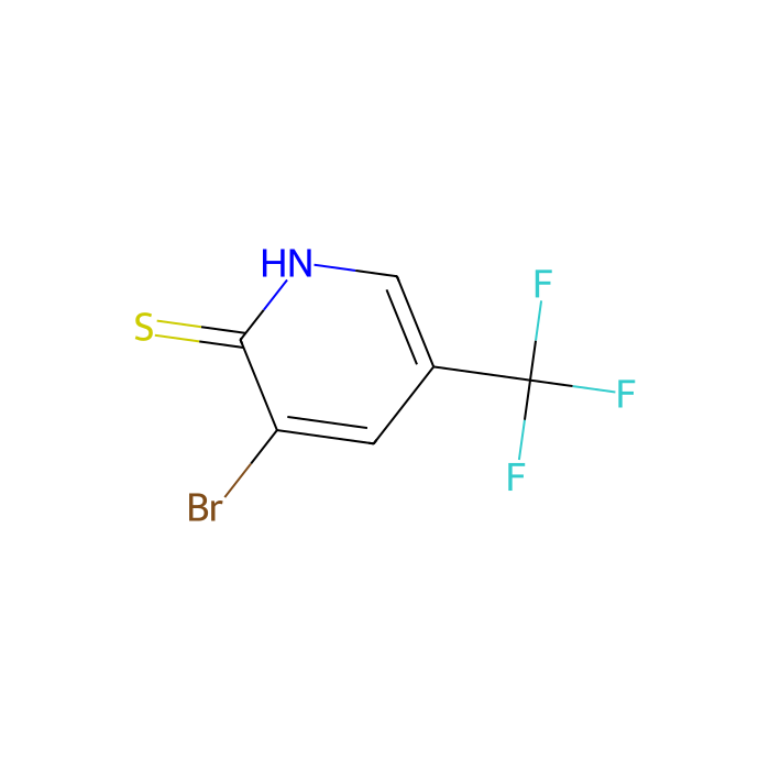 3-Bromo-5-(trifluoromethyl)pyridine-2-thiol - ≥98% CAS No(1214372-31-2) by Aladdin Scientific