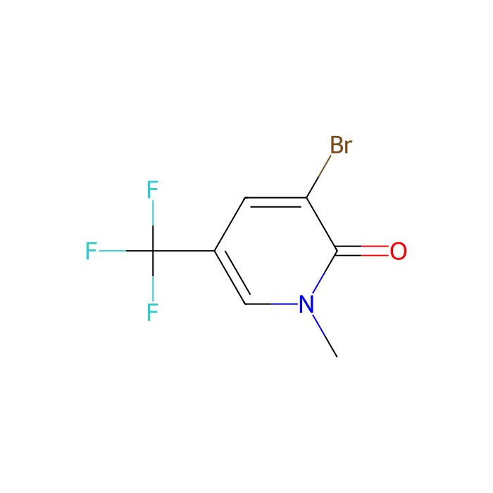 3-Bromo-1-methyl-5-(trifluoromethyl)pyridin-2(1H)-one - ≥97% CAS No(1215205-35-8) by Aladdin Scientific