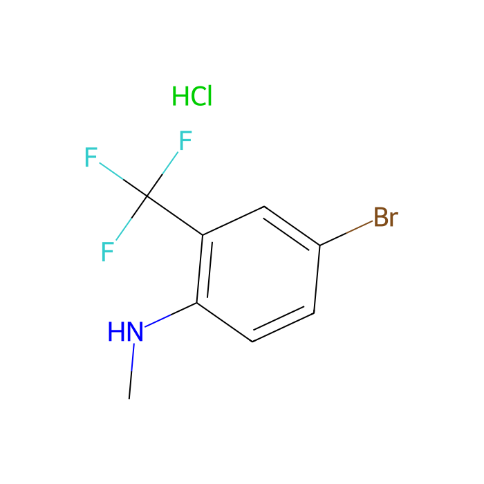 4-Bromo-N-methyl-2-(trifluoromethyl)aniline HCl - ≥97% CAS No(1215206-44-2) by Aladdin Scientific