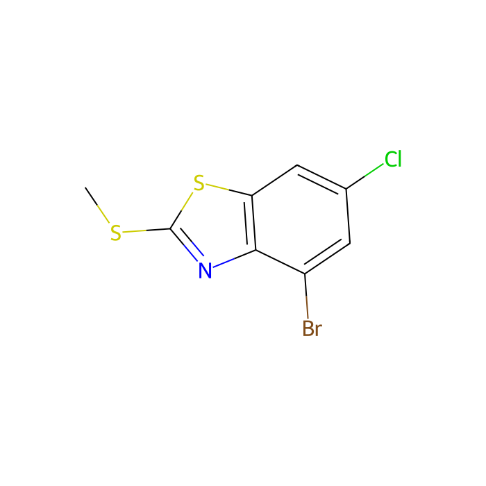 4-Bromo-6-chloro-2-(methylthio)benzo[d]thiazole - ≥98% CAS No(1226808-55-4) by Aladdin Scientific