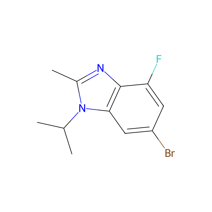 6-Bromo-4-fluoro-1-isopropyl-2-methyl-1h-benzo[d]imidazole - ≥95% CAS No(1231930-33-8) by Aladdin Scientific