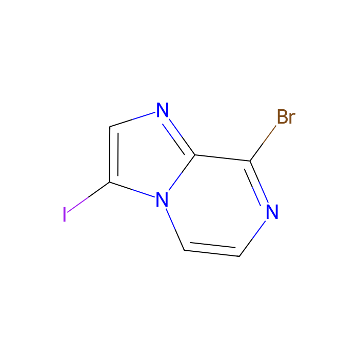 8-Bromo-3-iodoimidazo[1,2-a]pyrazine - ≥95% CAS No(1245644-46-5) by Aladdin Scientific
