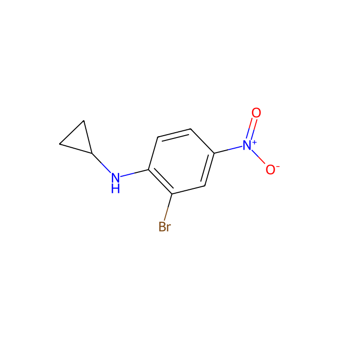 2-Bromo-N-cyclopropyl-4-nitroaniline - ≥95% CAS No(1250973-55-7) by Aladdin Scientific