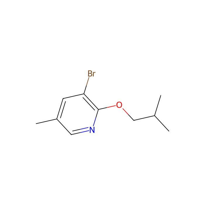 3-Bromo-2-isobutoxy-5-methylpyridine - ≥95% CAS No(1255574-44-7) by Aladdin Scientific