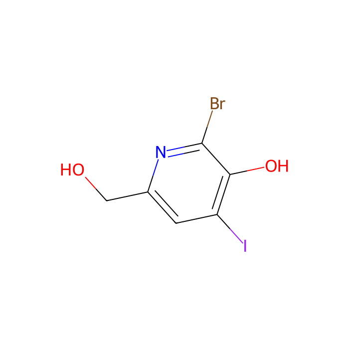 2-Bromo-6-(hydroxymethyl)-4-iodopyridin-3-ol - ≥95% CAS No(1261365-32-5) by Aladdin Scientific