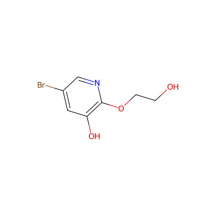 5-Bromo-2-(2-hydroxyethoxy)pyridin-3-ol - ≥95% CAS No(1261365-48-3) by Aladdin Scientific