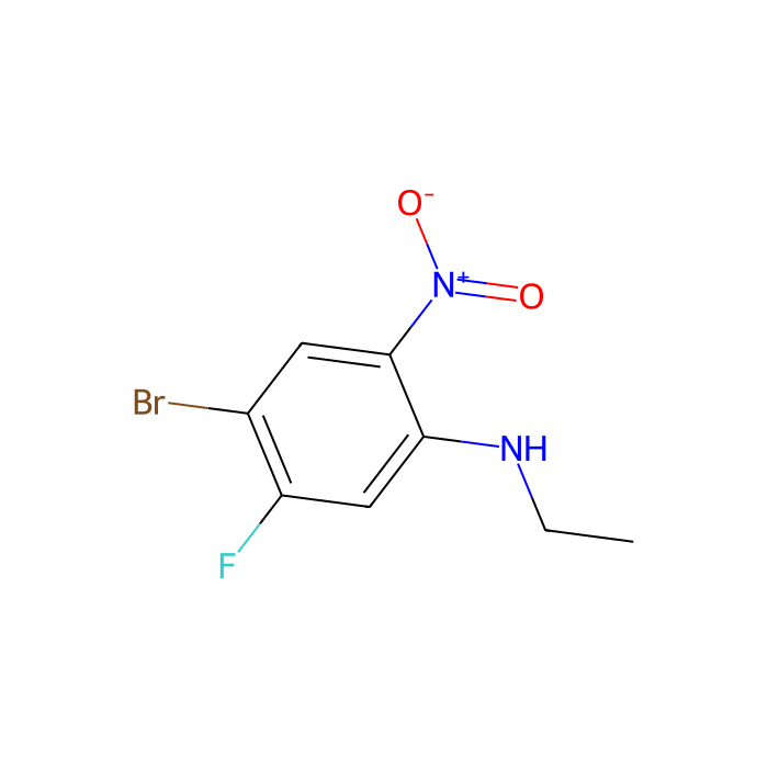 4-Bromo-N-ethyl-5-fluoro-2-nitroaniline - ≥96% CAS No(1261901-27-2) by Aladdin Scientific