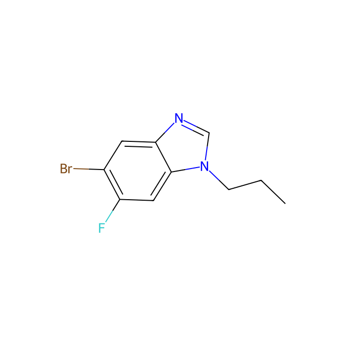 5-Bromo-6-fluoro-1-propylbenzoimidazole - ≥97% CAS No(1261940-19-5) by Aladdin Scientific
