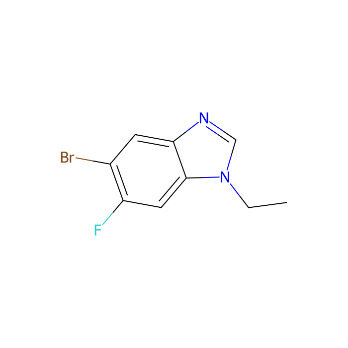 5-Bromo-1-ethyl-6-fluorobenzoimidazole - ≥95% CAS No(1261988-22-0) by Aladdin Scientific