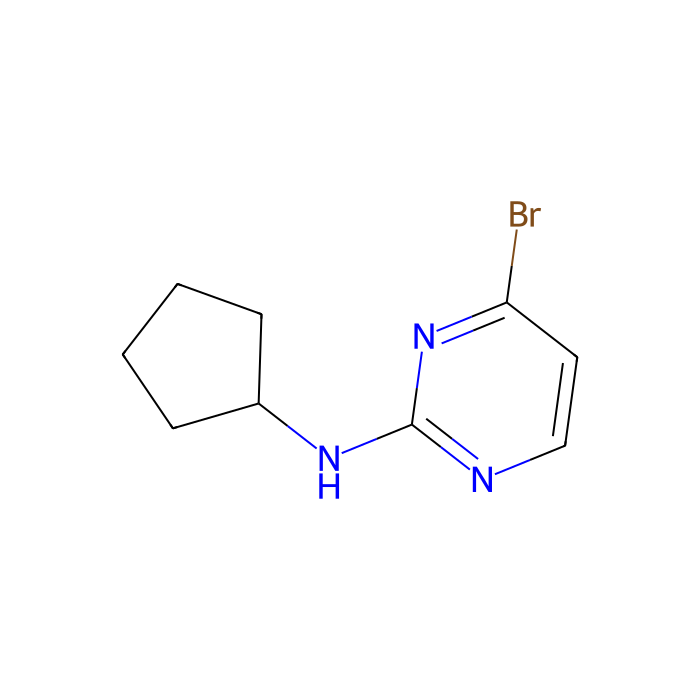 (4-Bromopyrimidin-2-yl)cyclopentylamine - ≥95% CAS No(1269291-43-1) by Aladdin Scientific