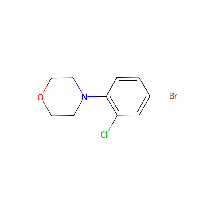 4-(4-Bromo-2-chlorophenyl)morpholine - ≥96% CAS No(1272756-07-6) by Aladdin Scientific
