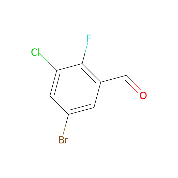 5-Bromo-3-chloro-2-fluorobenzaldehyde - ≥98% CAS No(1280786-80-2) by Aladdin Scientific