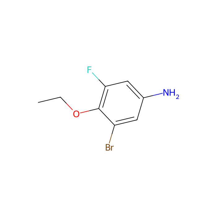 3-Bromo-4-ethoxy-5-fluoroaniline - ≥98% CAS No(1280786-90-4) by Aladdin Scientific