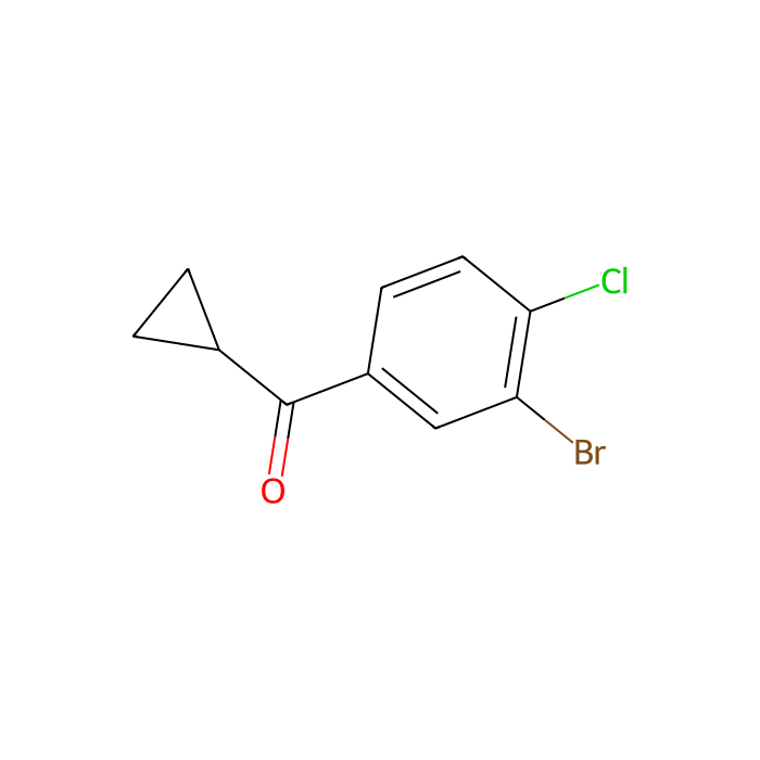 2-Bromo-1-chloro-4-(cyclopropylcarbonyl)benzene - ≥98% CAS No(1280786-94-8) by Aladdin Scientific