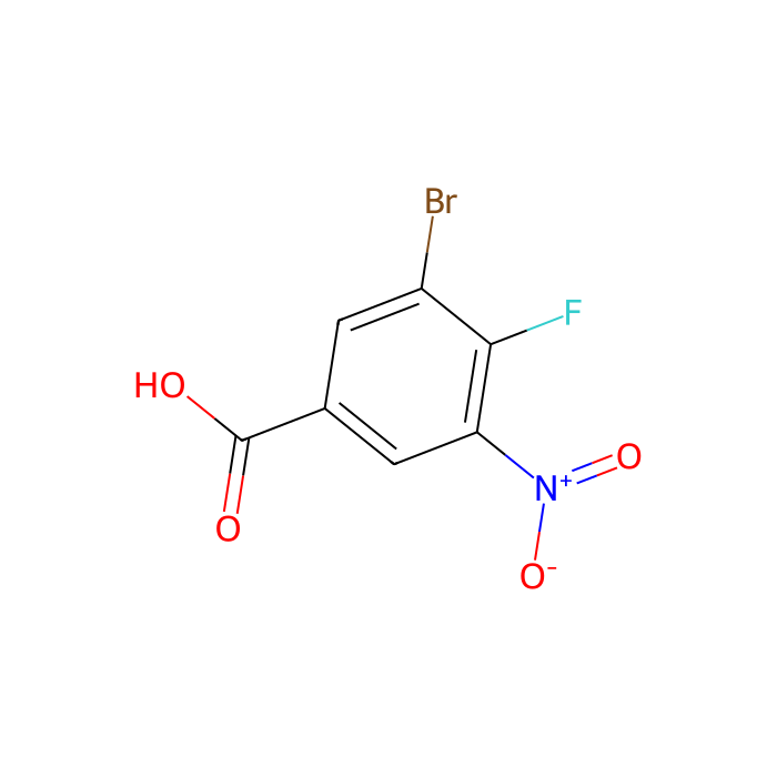 3-Bromo-4-fluoro-5-nitrobenzoic acid - ≥97% CAS No(1290117-21-3) by Aladdin Scientific