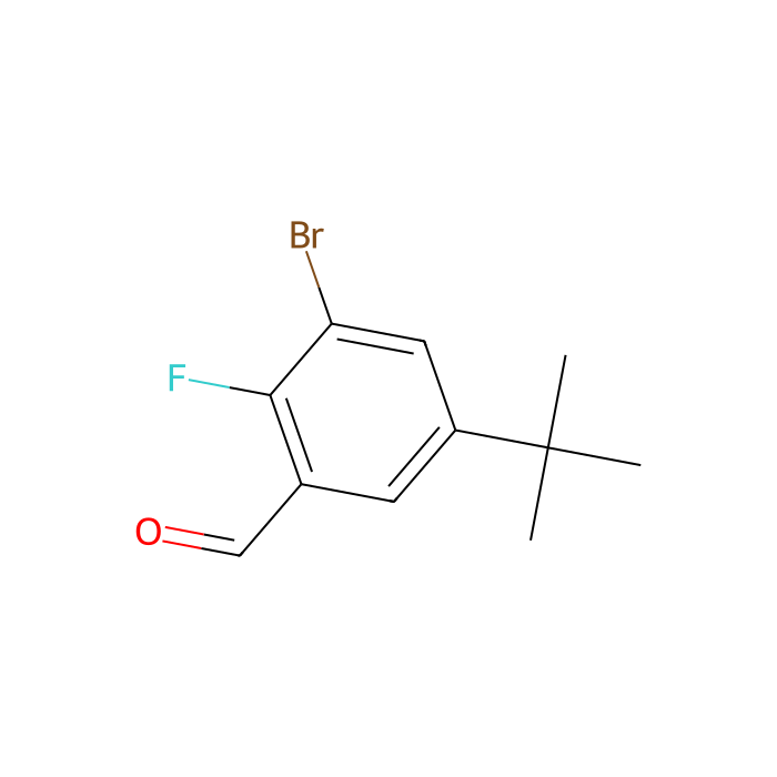 3-Bromo-5-t-butyl-2-fluorobenzaldehyde - ≥98% CAS No(1291487-24-5) by Aladdin Scientific