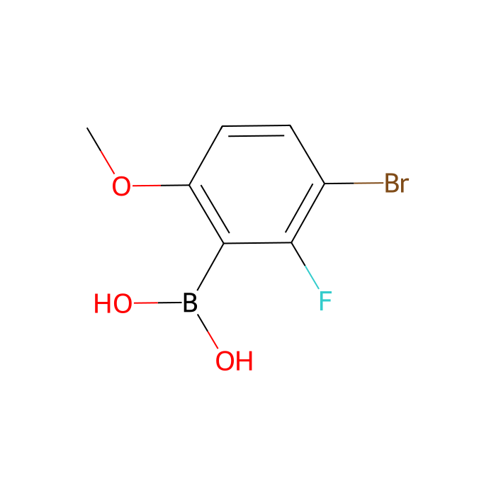 3-Bromo-2-fluoro-6-methoxyphenylboronic acid - ≥98% CAS No(1309980-91-3) by Aladdin Scientific