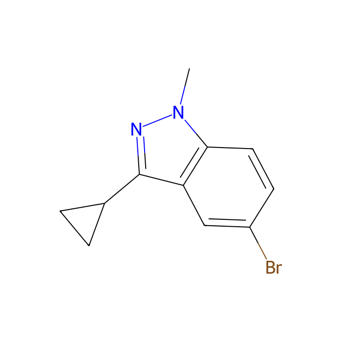 5-Bromo-3-cyclopropyl-1-methylindazole - ≥98% CAS No(1311197-79-1) by Aladdin Scientific