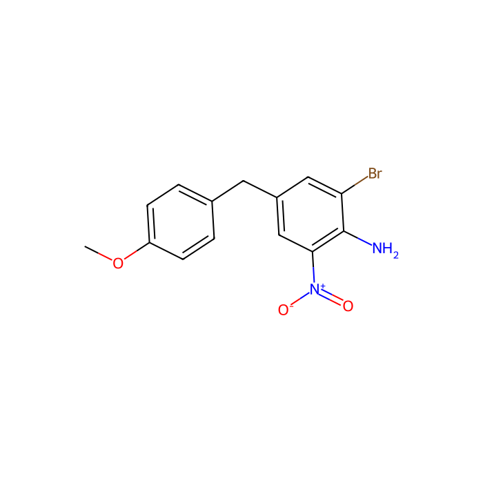 2-Bromo-4-(4-methoxyphenyl)methyl-6-nitroaniline - ≥96% CAS No(1314987-29-5) by Aladdin Scientific