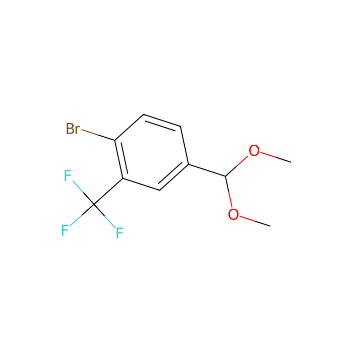 4-Bromo-3-(trifluoromethyl)benzaldehyde dimethyl acetal - ≥98% CAS No(1314987-38-6) by Aladdin Scientific