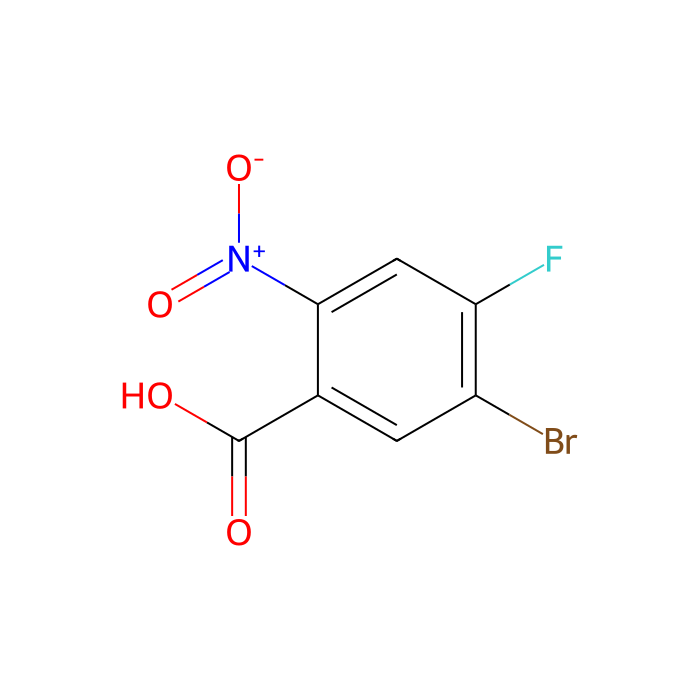 5-Bromo-4-fluoro-2-nitrobenzoic acid - ≥96% CAS No(1330750-23-6) by Aladdin Scientific