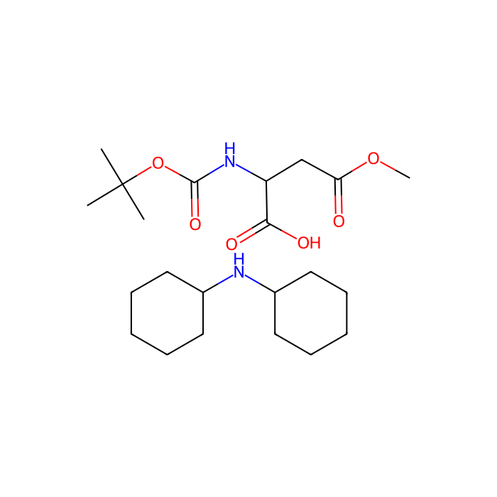 Boc-L-aspartic acid beta-methyl ester dicyclohexylammonium salt - ≥95% CAS No(135941-84-3) by Aladdin Scientific