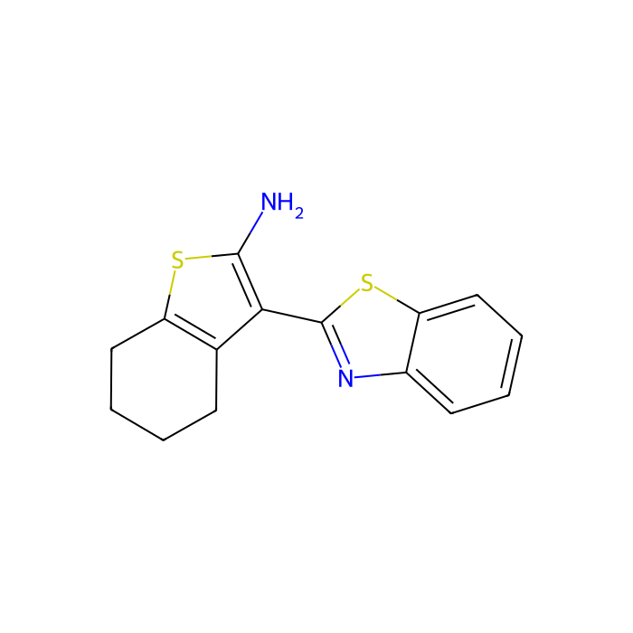 3-Benzothiazol-2-yl-4,5,6,7-tetrahydro-benzo[b]thiophen-2-ylamine - ≥98% CAS No(143361-87-9) by Aladdin Scientific