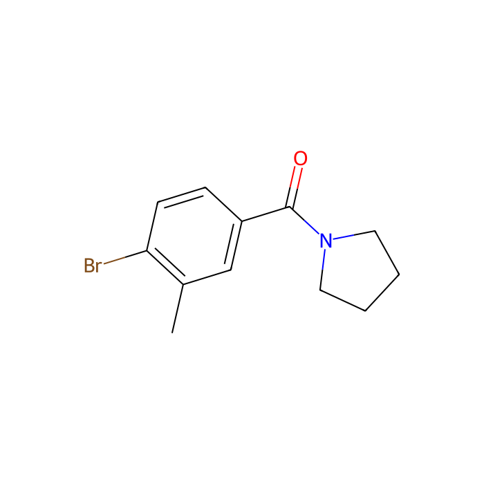 (4-Bromo-3-methylphenylcarbonyl)pyrrolidine - ≥97% CAS No(149105-15-7) by Aladdin Scientific