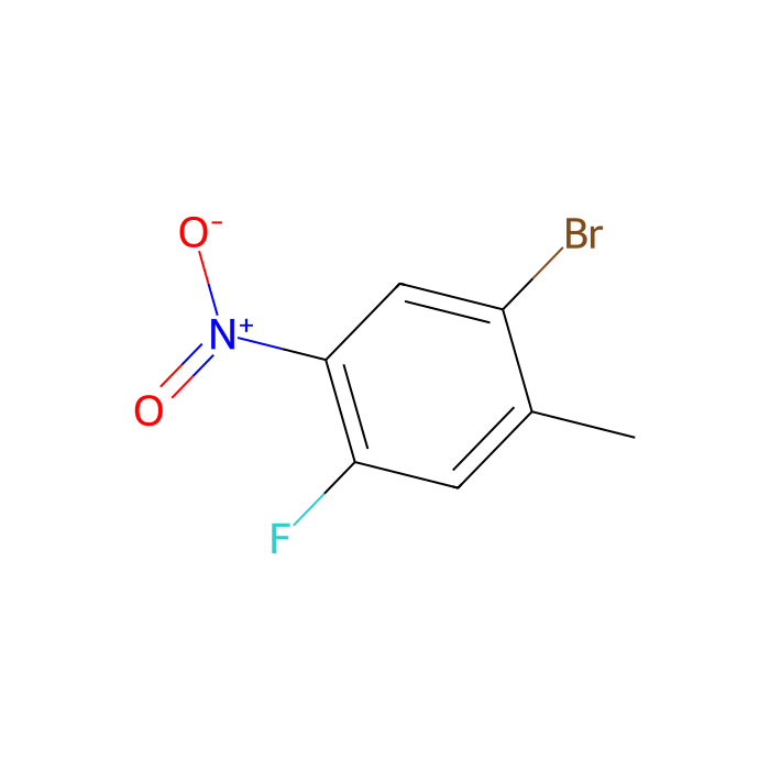 1-Bromo-4-fluoro-2-methyl-5-nitrobenzene - ≥98% CAS No(170098-98-3) by Aladdin Scientific
