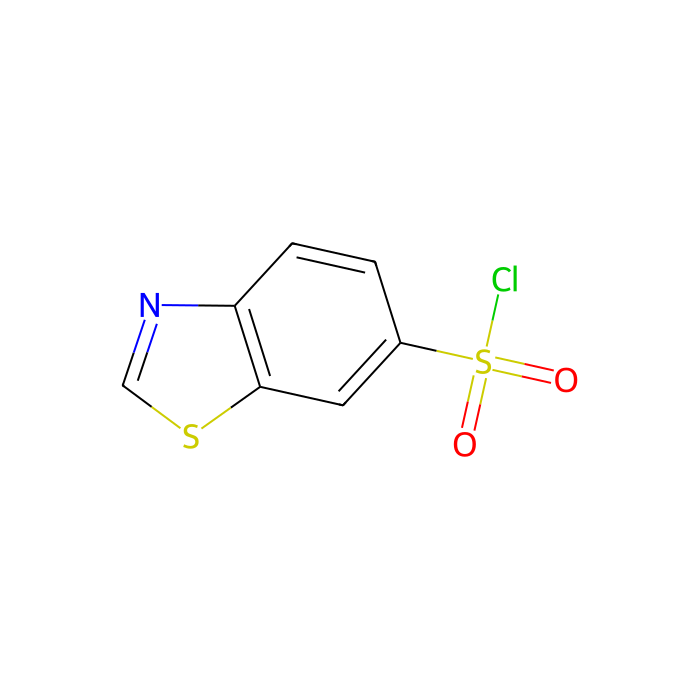 1,3-Benzothiazole-6-sulfonyl chloride - ≥96% CAS No(181124-40-3) by Aladdin Scientific