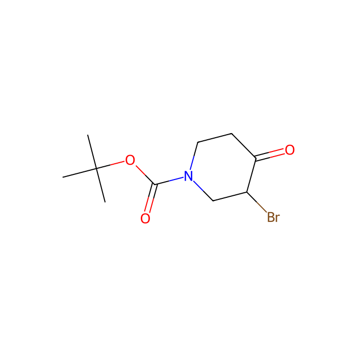 3-Bromo-4-oxo-piperidine-1-carboxylic acid tert-butyl ester - ≥97% CAS No(188869-05-8) by Aladdin Scientific