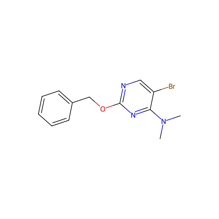 2-Benzyloxy-5-bromo-4-(N,N-dimethylamino)pyrimidine - ≥98% CAS No(205672-18-0) by Aladdin Scientific