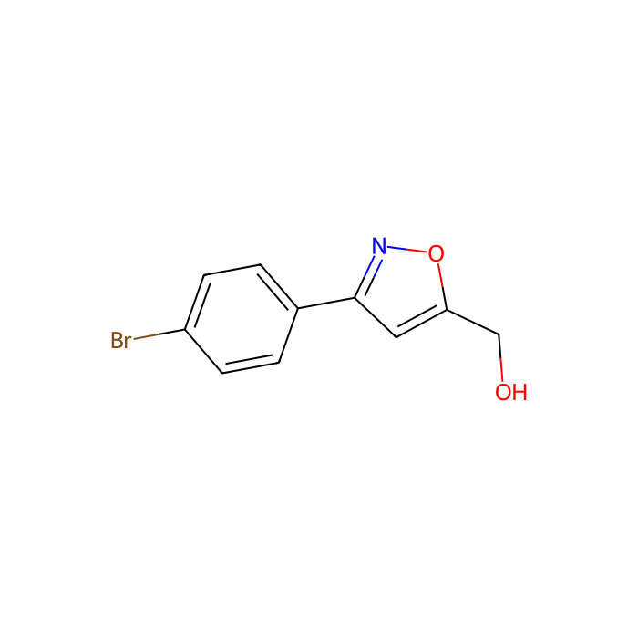 [3-(4-Bromo-phenyl)-isoxazol-5-yl]-methanol - ≥98% CAS No(206055-91-6) by Aladdin Scientific