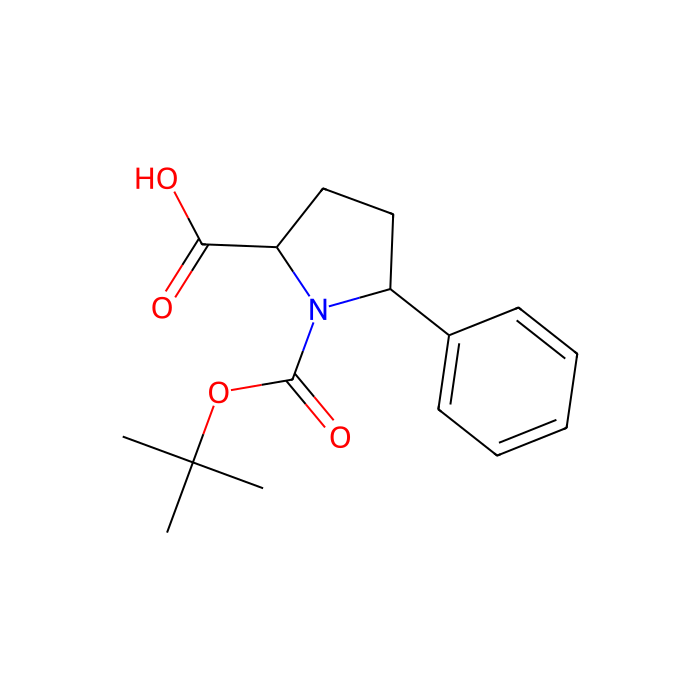 Boc-(2S,5R)-5-phenylpyrrolidine-2-carboxylic acid - ≥95% CAS No(221352-49-4) by Aladdin Scientific
