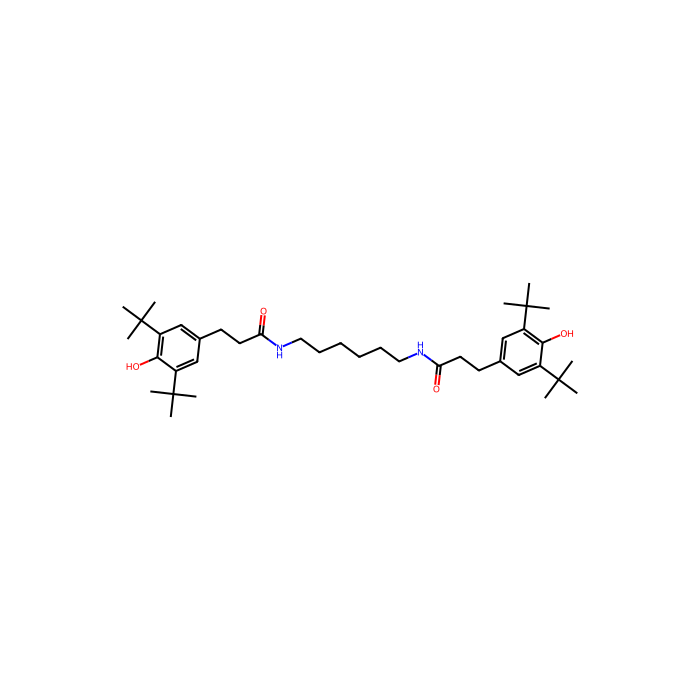 N,N'-(Hexane-1,6-diyl)bis[3-(3,5-di-tert-butyl-4-hydroxyphenyl)propanamide] - ≥98% CAS No(23128-74-7) by Aladdin Scientific