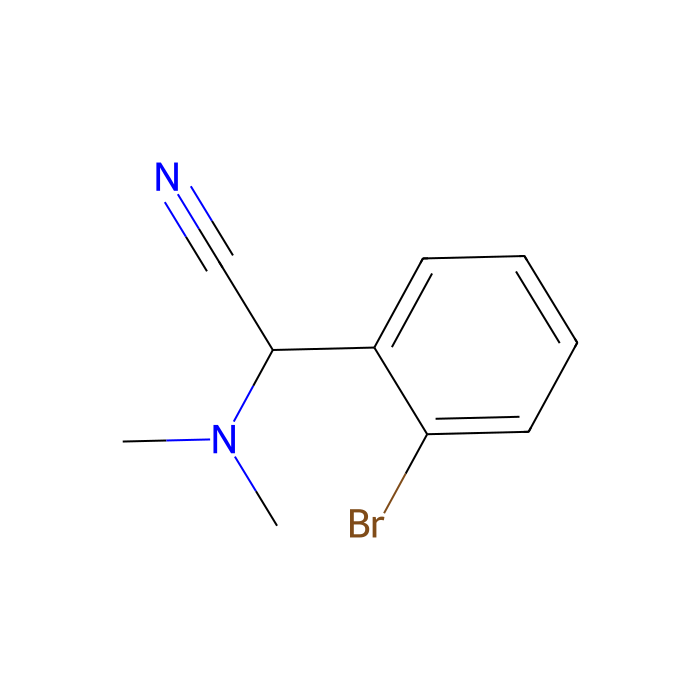 2-(2-Bromophenyl)-2-(dimethylamino)acetonitrile - ≥97% CAS No(299215-38-6) by Aladdin Scientific