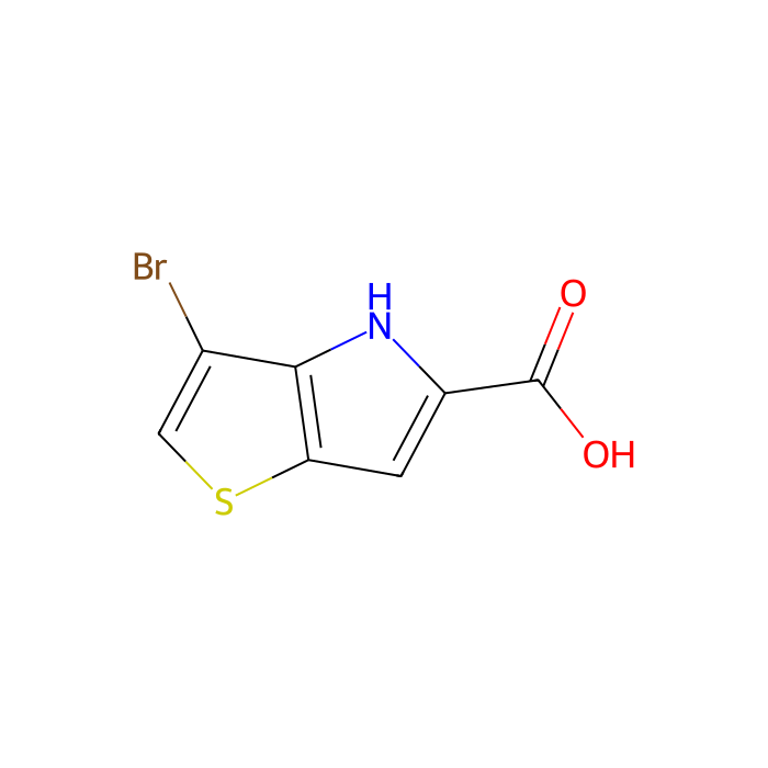 3-Bromo-4H-thieno[3,2-b]pyrrole-5-carboxylic acid - ≥95% CAS No(332099-36-2) by Aladdin Scientific