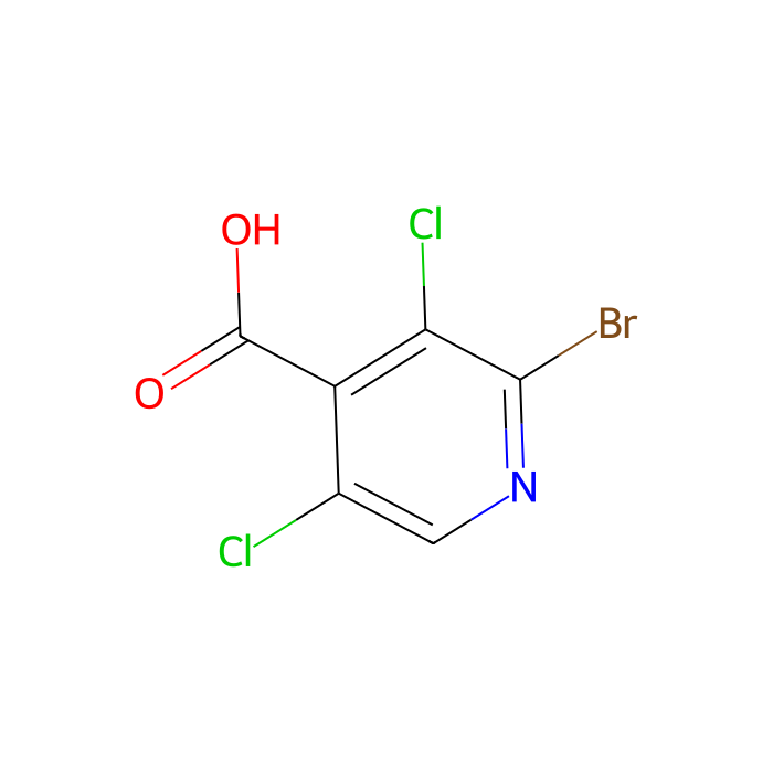 2-Bromo-3,5-dichloroisonicotinic acid - ≥95% CAS No(343781-56-6) by Aladdin Scientific
