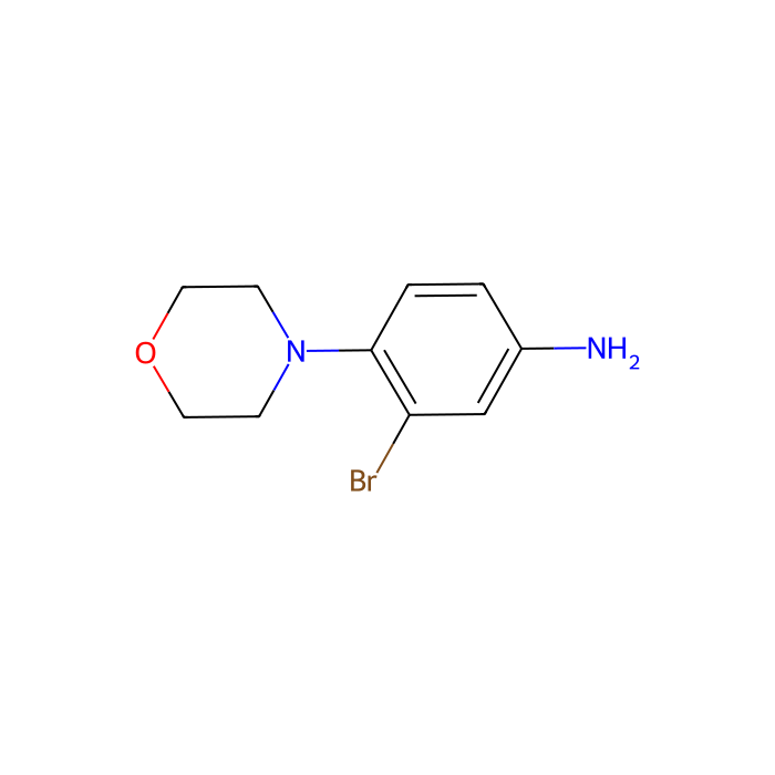 3-Bromo-4-(morpholin-4-yl)aniline - ≥96% CAS No(347324-26-9) by Aladdin Scientific