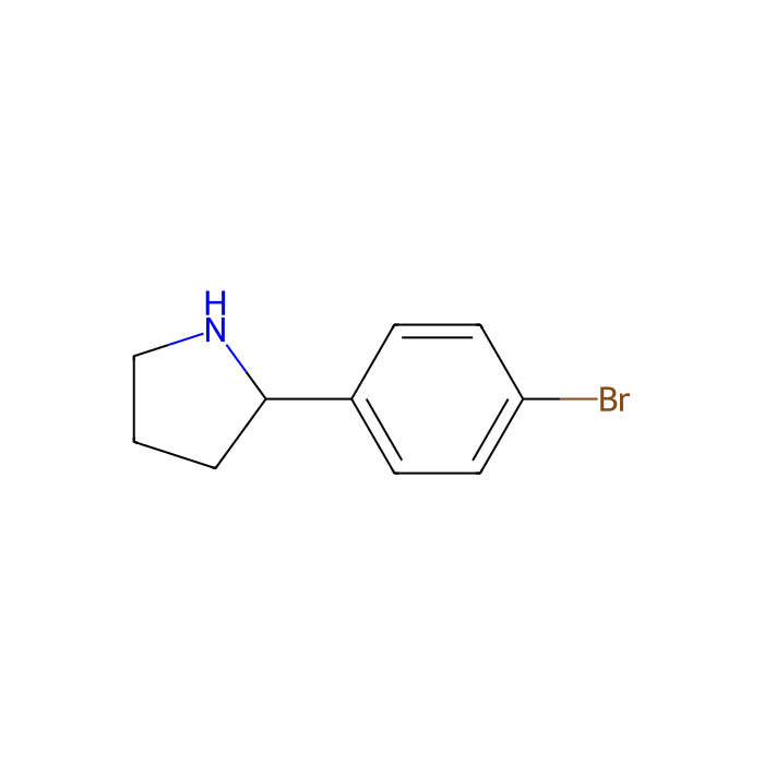 2-(4-Bromo-phenyl)-pyrrolidine - ≥96% CAS No(383127-22-8) by Aladdin Scientific