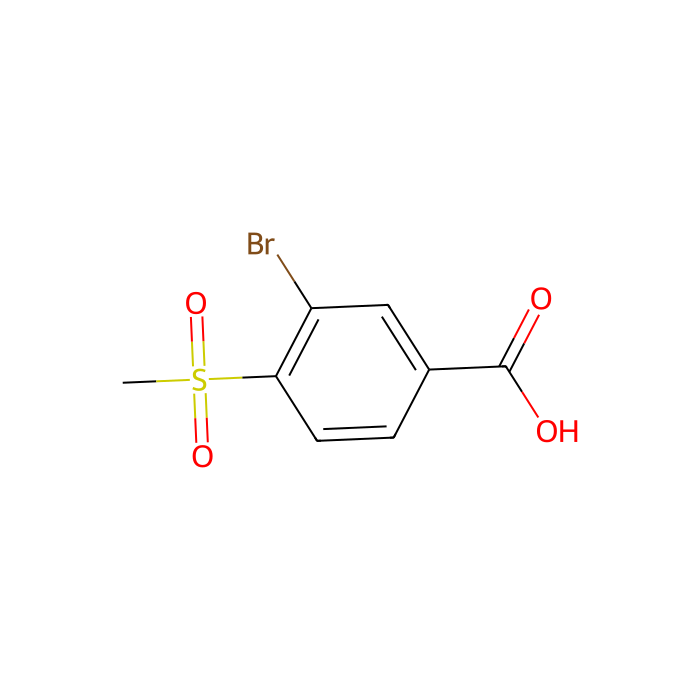 3-Bromo-4-(methylsulfonyl)benzoic acid - ≥95% CAS No(39058-84-9) by Aladdin Scientific
