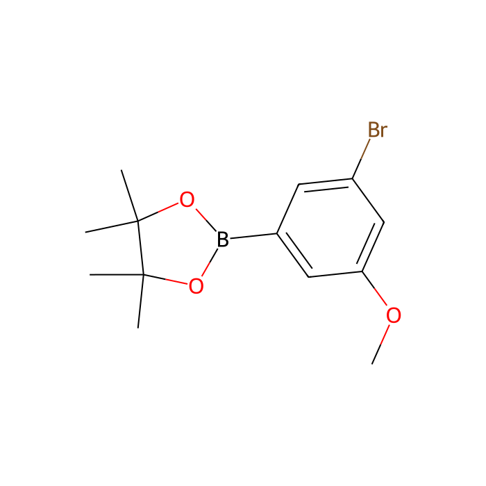 2-(3-Bromo-5-methoxyphenyl)-4,4,5,5-tetramethyl-1,3,2-dioxaborolane - ≥98% CAS No(401797-04-4) by Aladdin Scientific